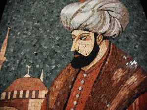 Mosaic Ottoman Sultans